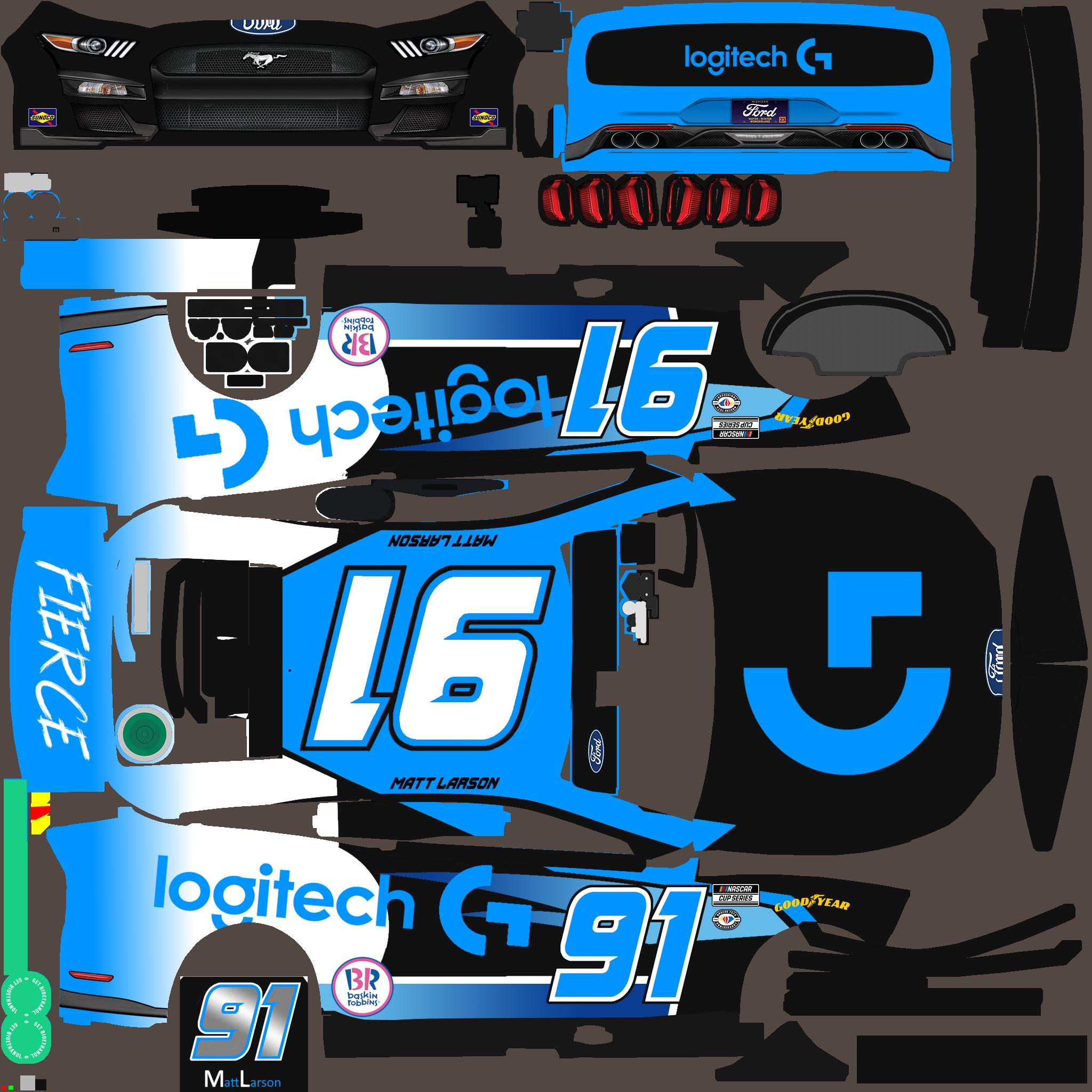 Preview of Matt Larson Logitech NR Night In America NGF by Matt Larson