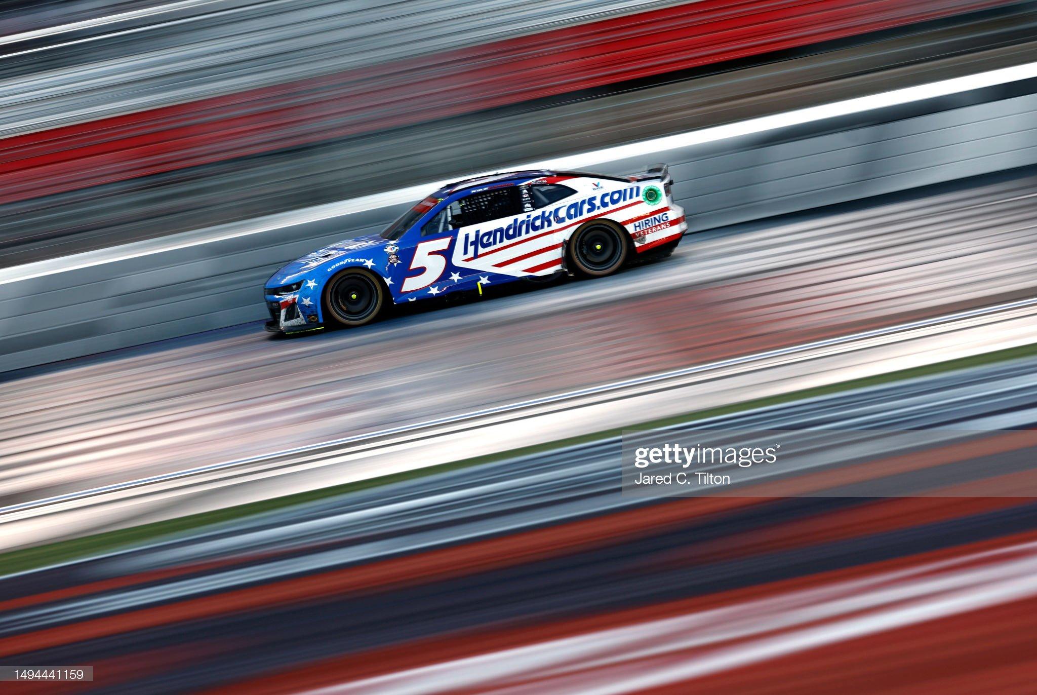 Preview of Kyle Larson #5 Hendrick Cars USA 2023 NASCAR Cup Series With Custom Number by Ryan Broderick