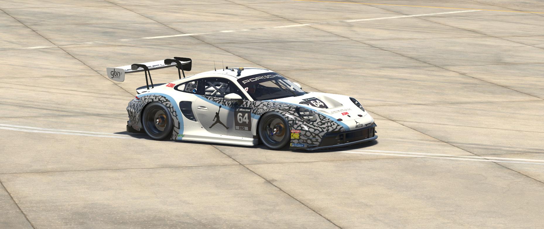 Preview of 23XI Porsche GT3 "UNC" by Albert Brand