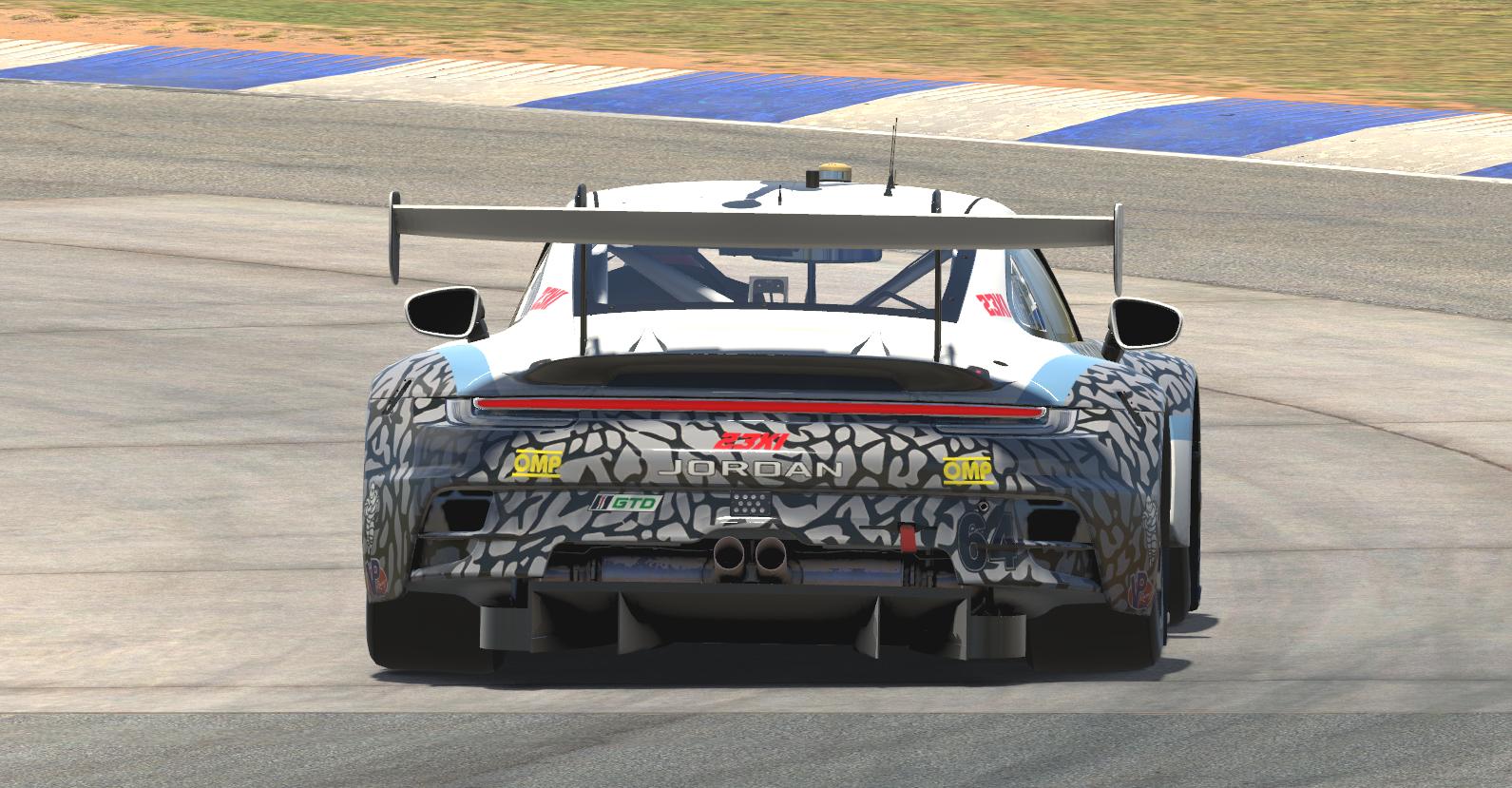 Preview of 23XI Porsche GT3 "UNC" by Albert Brand