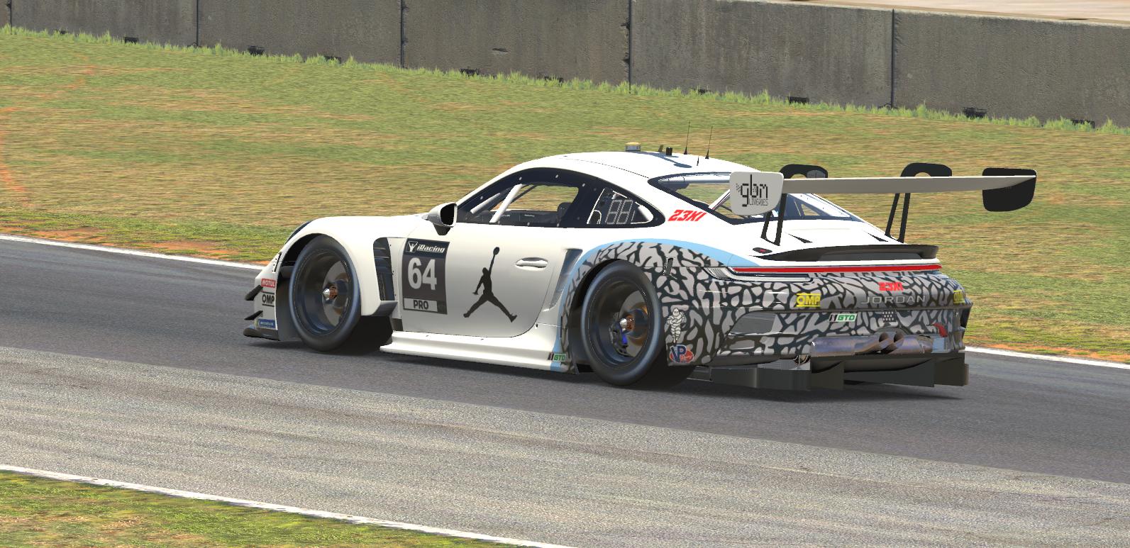 Preview of 23XI Porsche GT3 "UNC" by Albert Brand