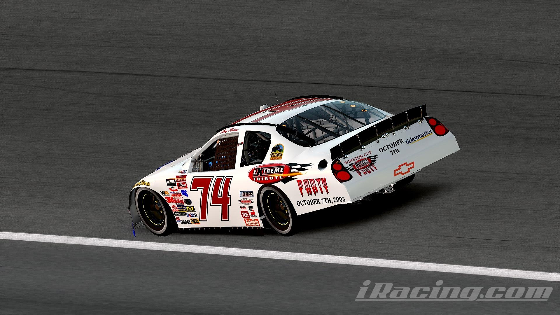 74 Tony Raines 2003 BACE Motorsports Extreme Tribute Party