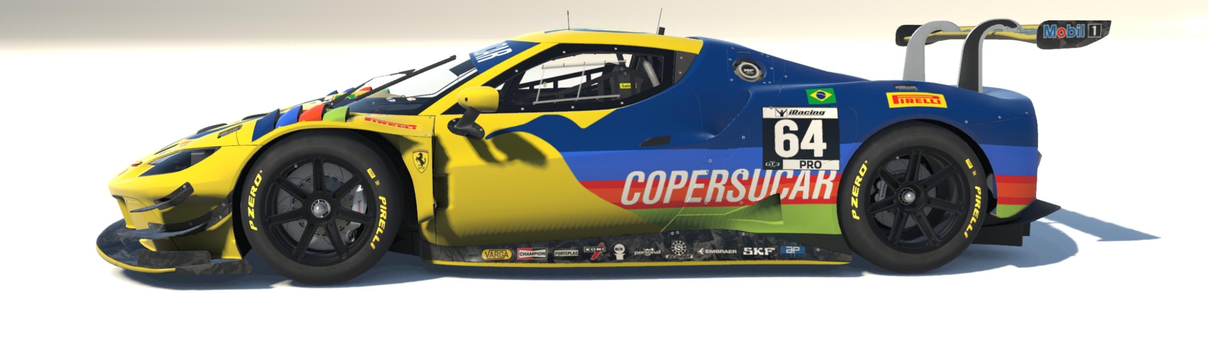 Preview of Copersucar Fittipaldi F6 1979 | Ferrari 296 GT3 by Jozil de Lima e S.