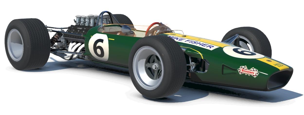 Preview of 1967 team lotus lotus brm 33 (fisher) by Paul Arnall