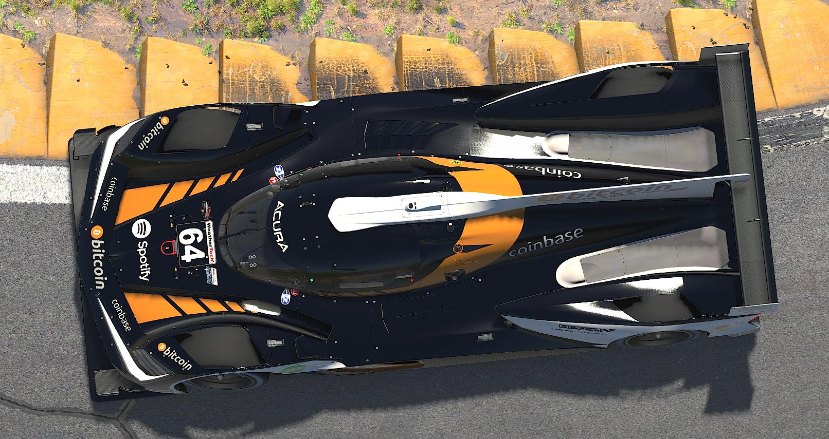 Acura ARX-06 GTP Bitcoin Bitcar by Chance Campbell - Trading Paints