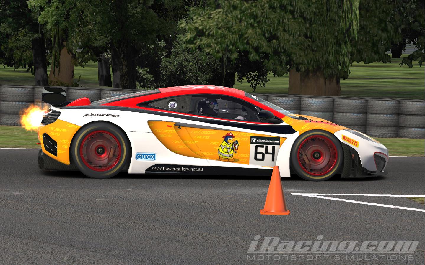 Team Penguin Fire - Red Pepper Racing by Gareth L. - Trading Paints