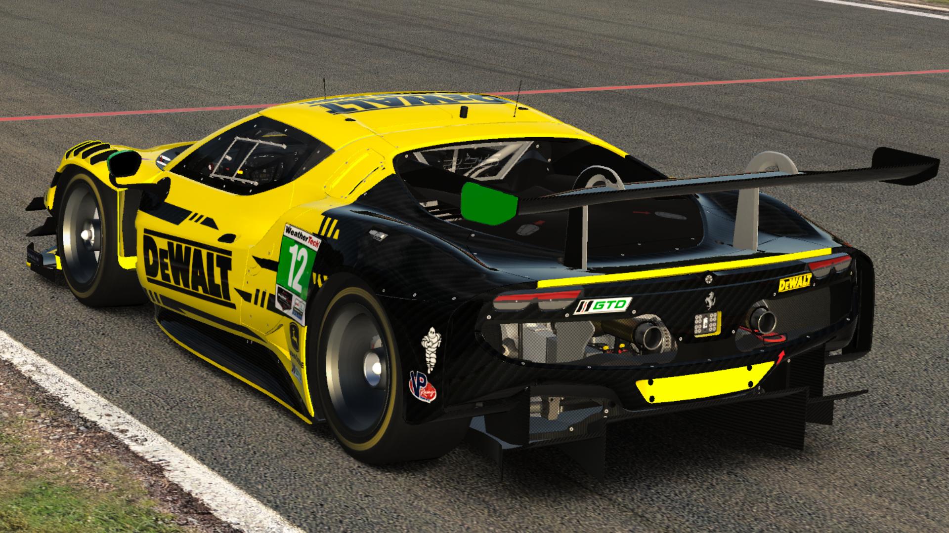 Preview of Ferrari 296 IMSA DeWALT by Anton Kelo