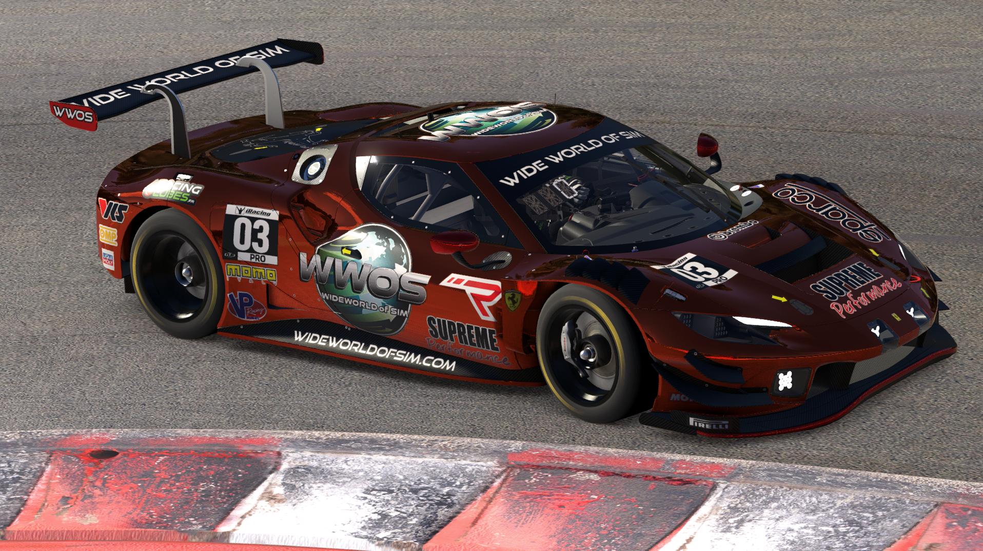 Preview of Ferrari 296 GT3 - ORANGE by Scotty P.