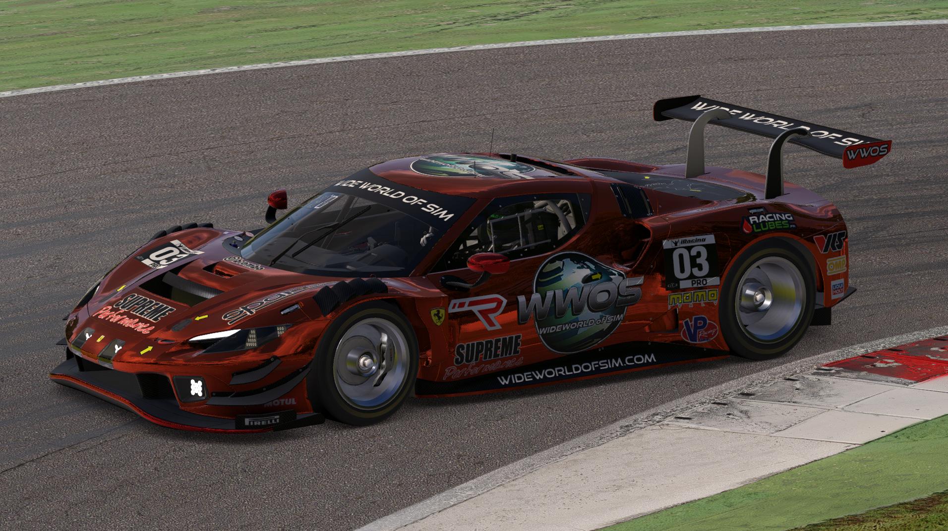 Preview of Ferrari 296 GT3 - ORANGE by Scotty P.