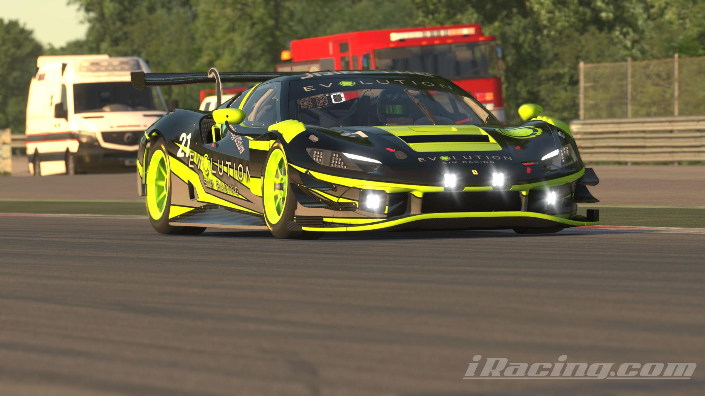 Preview of Evolution Sim Racing - Ferrari 296 GT3 by Mark P.