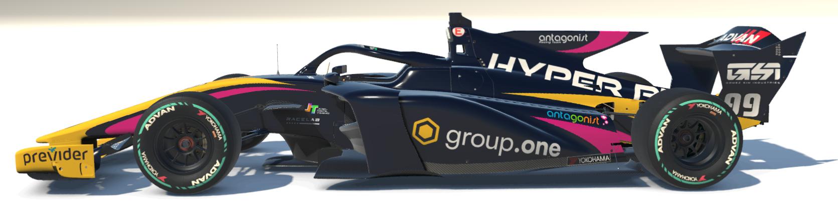 Preview of Antagonist Racing Team - Super Formula SF23 by Dennis Scholing