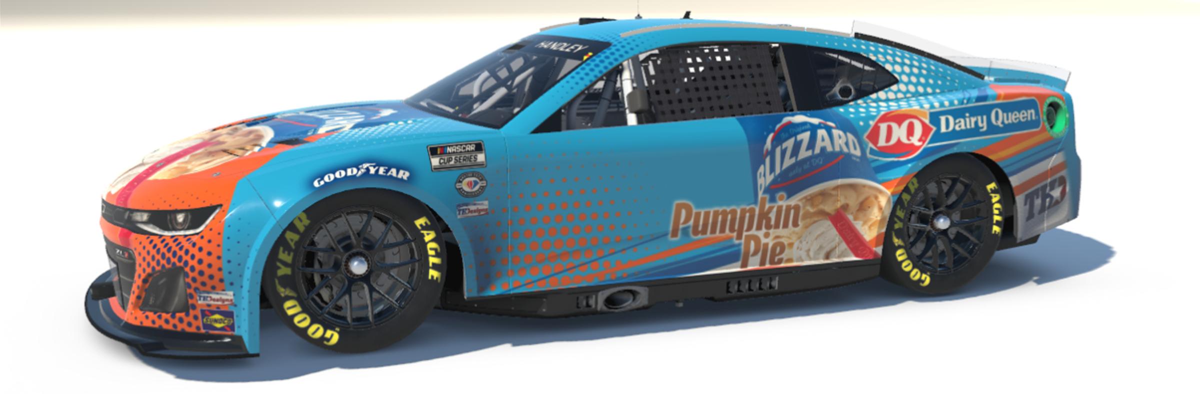 SimStamp - Dairy Queen - September - Blizzard - Pumpkin Pie