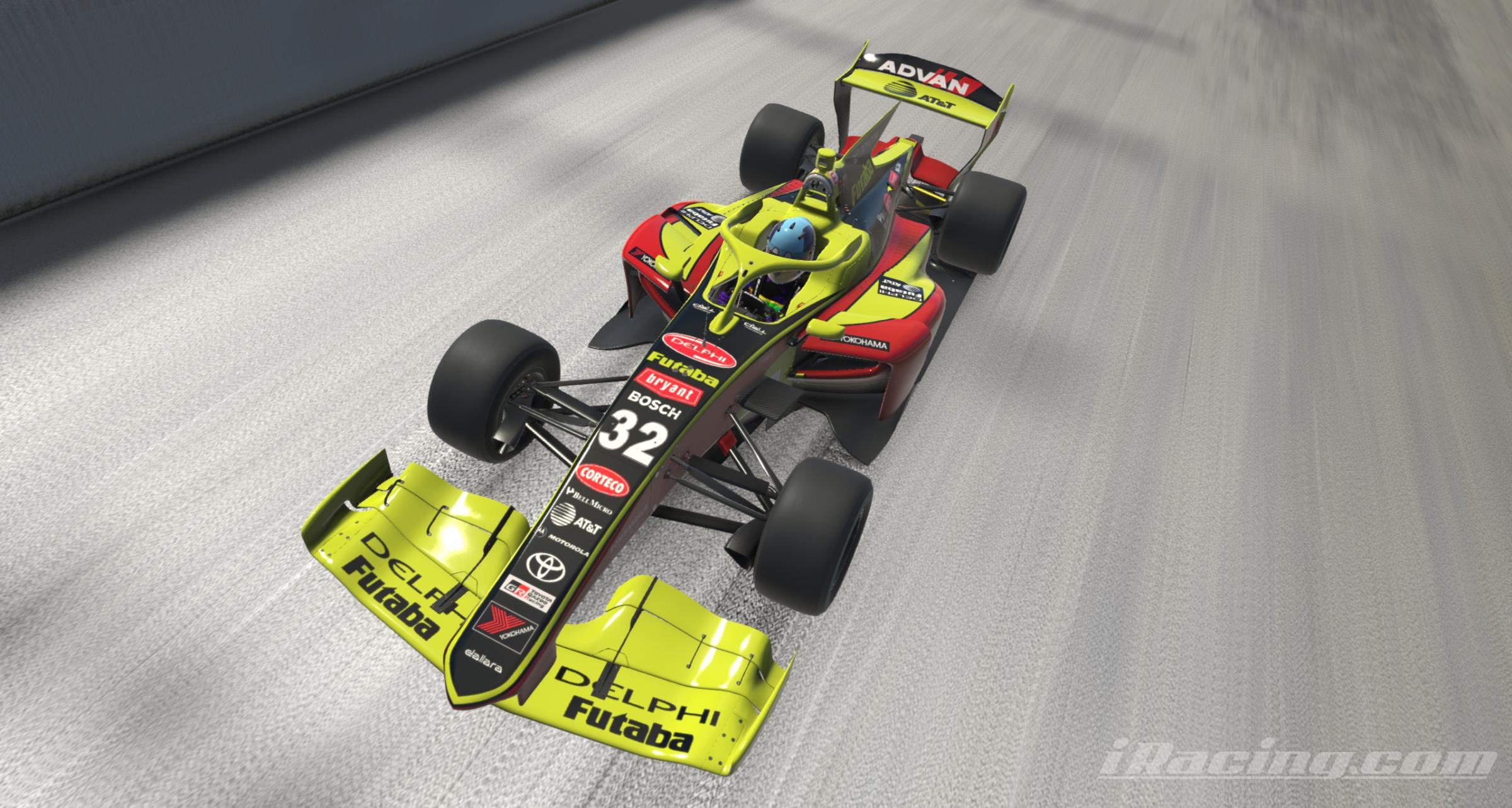 Scott Sharp Kelly Racing Early 00s Fictional by Serena M. - Trading Paints