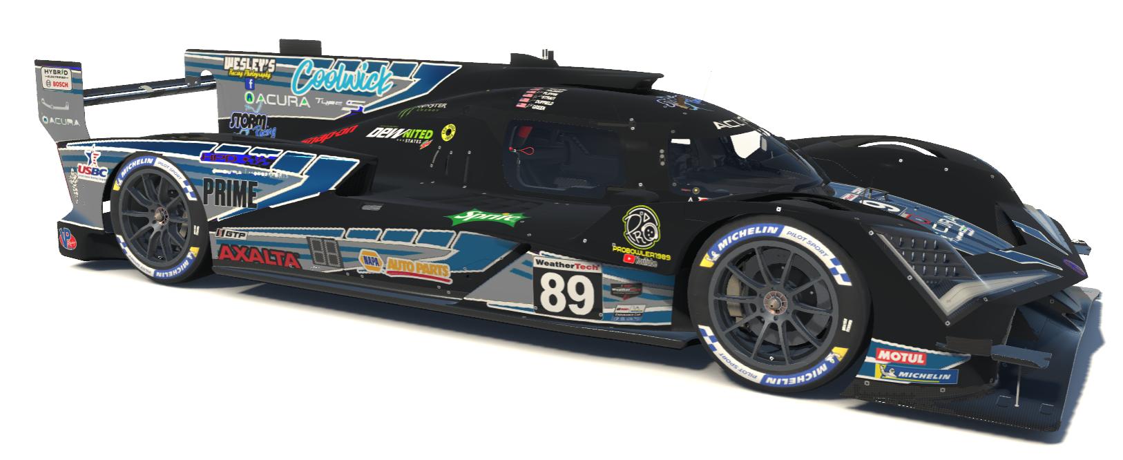 Preview of STORM Racing Team Acura LMDh/GTP - Black by Wesley Strait