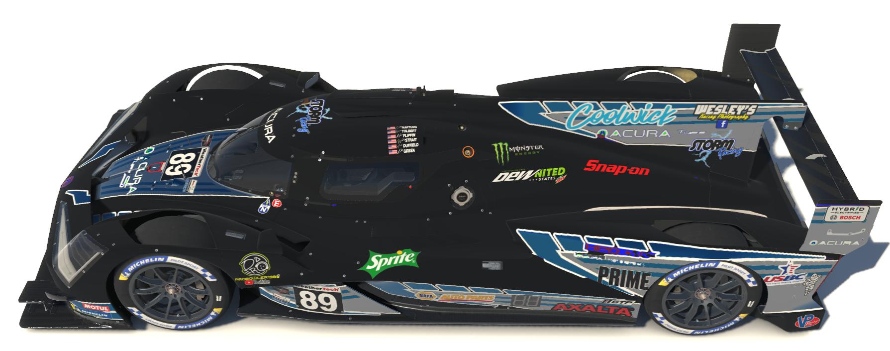 Preview of STORM Racing Team Acura LMDh/GTP - Black by Wesley Strait