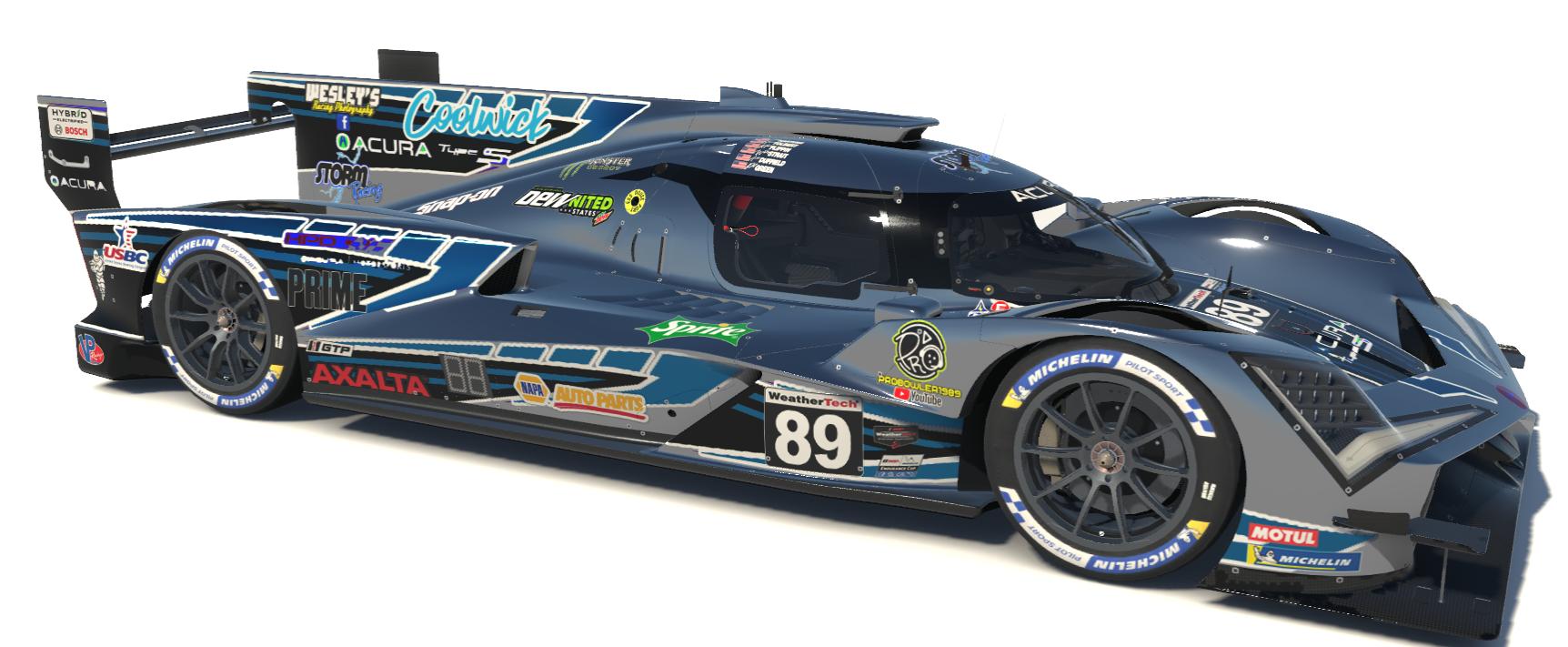 Preview of STORM Racing Team Acura LMDh/GTP - Silver by Wesley Strait
