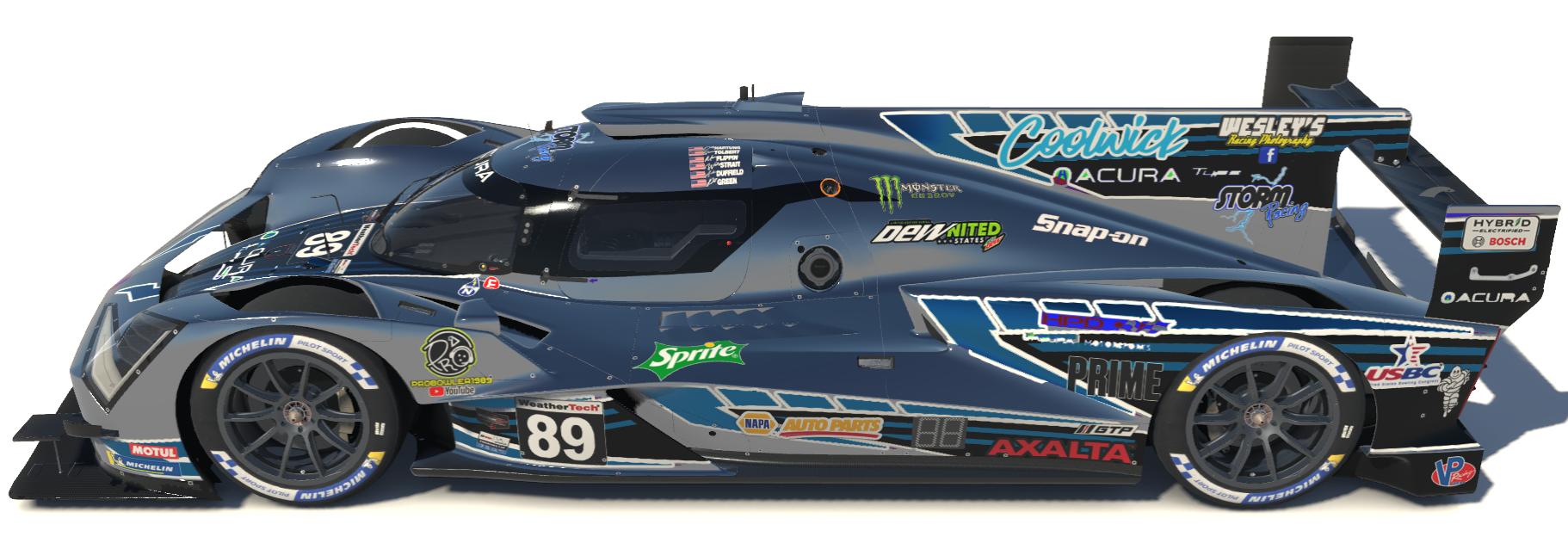 Preview of STORM Racing Team Acura LMDh/GTP - Silver by Wesley Strait