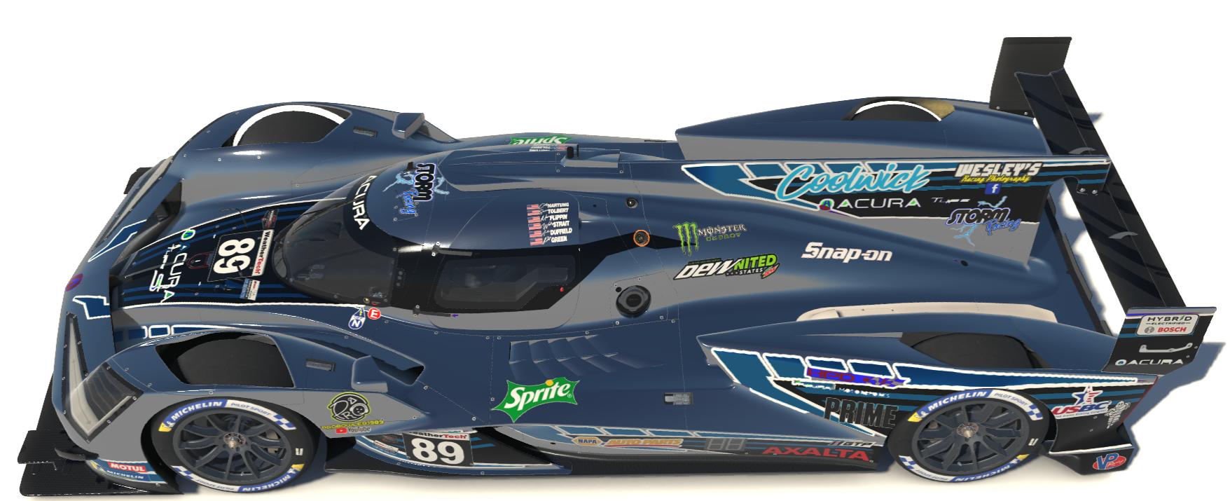 Preview of STORM Racing Team Acura LMDh/GTP - Silver by Wesley Strait