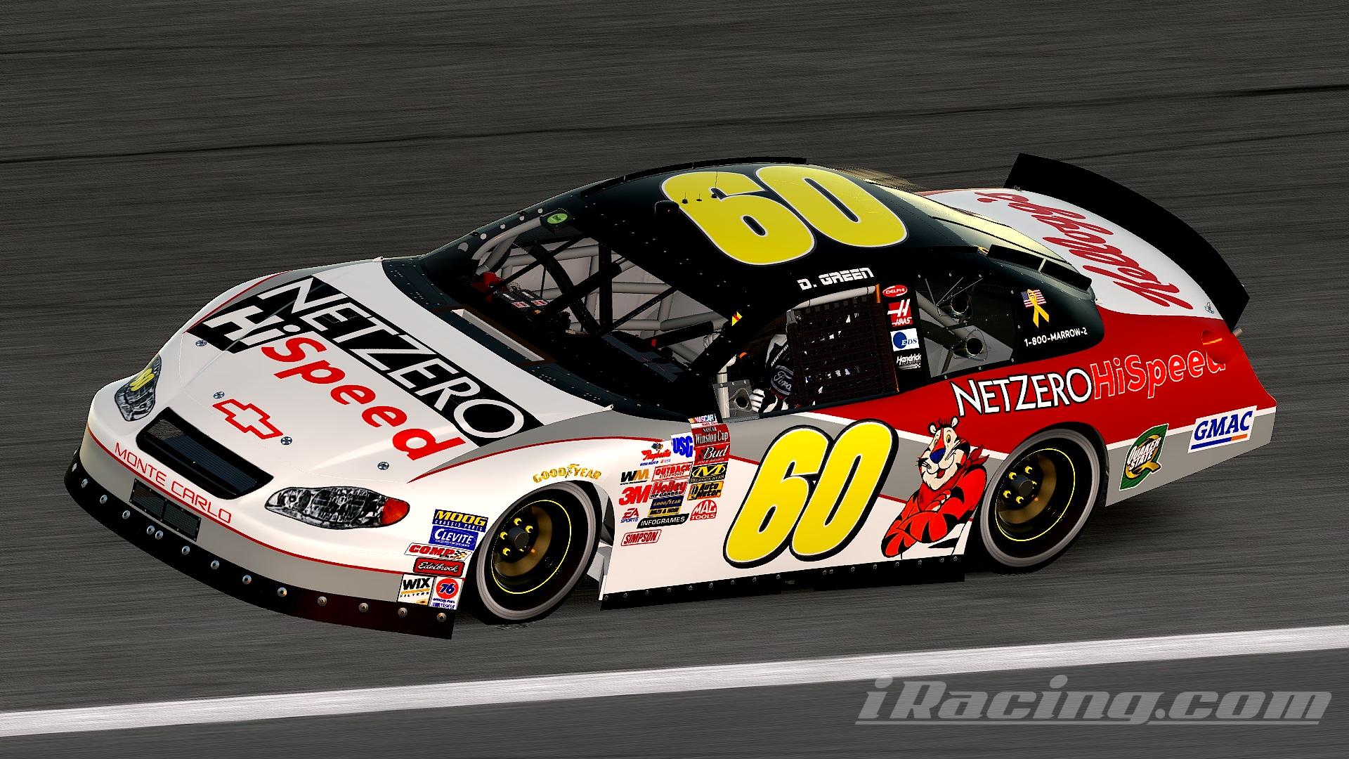 Preview of #60 Brian Vickers 2003 Netzero Haas Automation Chevrolet Monte Carlo by Christian Budd