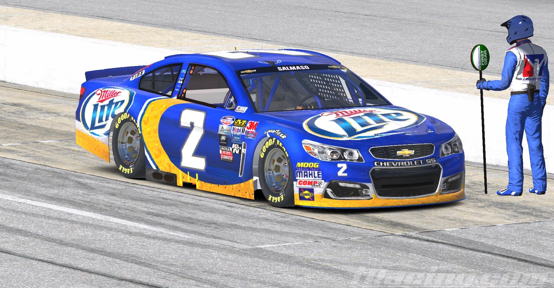 Preview of 2016 Blue Deuce Miller Lite Chevy SS by Luis Salmaso
