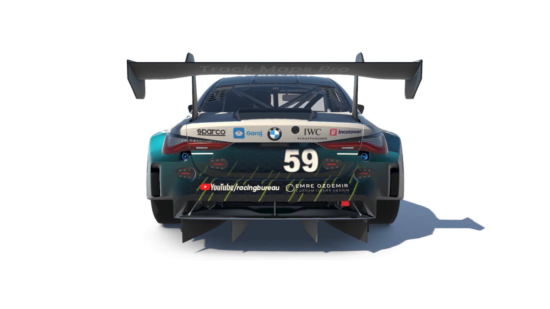 Racing Bureau BMW M4 GT3 by Emre Ozdemir Trading Paints