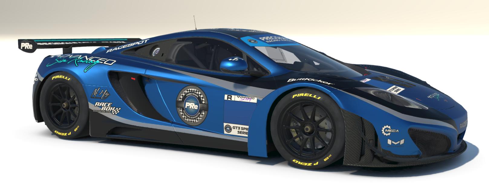 Preview of Precision Racing eSports (Elite) McLaren MP4 - BLUE (PRL) by Jeff T Evans
