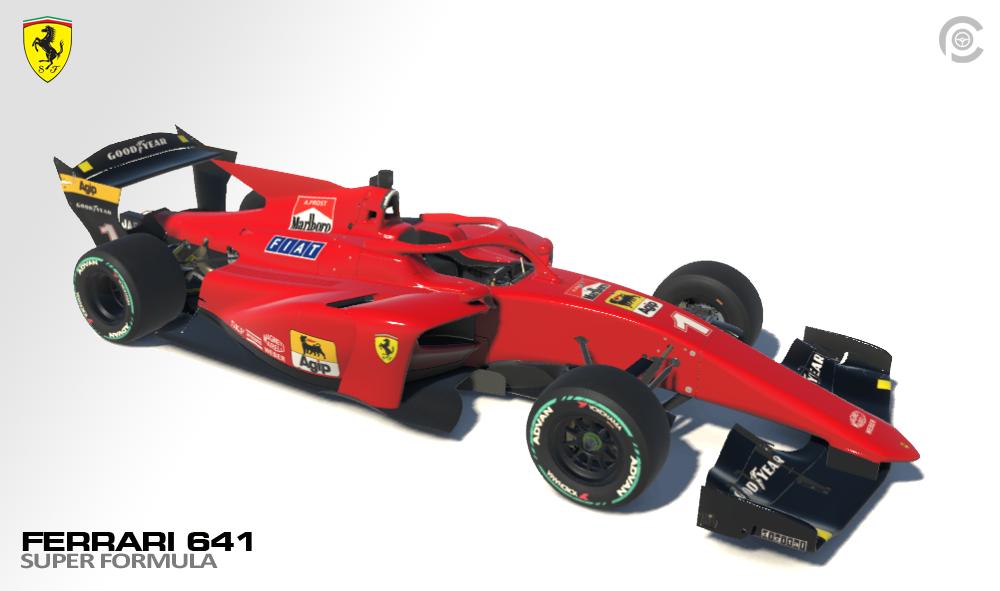 Preview of 1990 Ferrari 641 F1 for SF23 by Paul R Chaloner