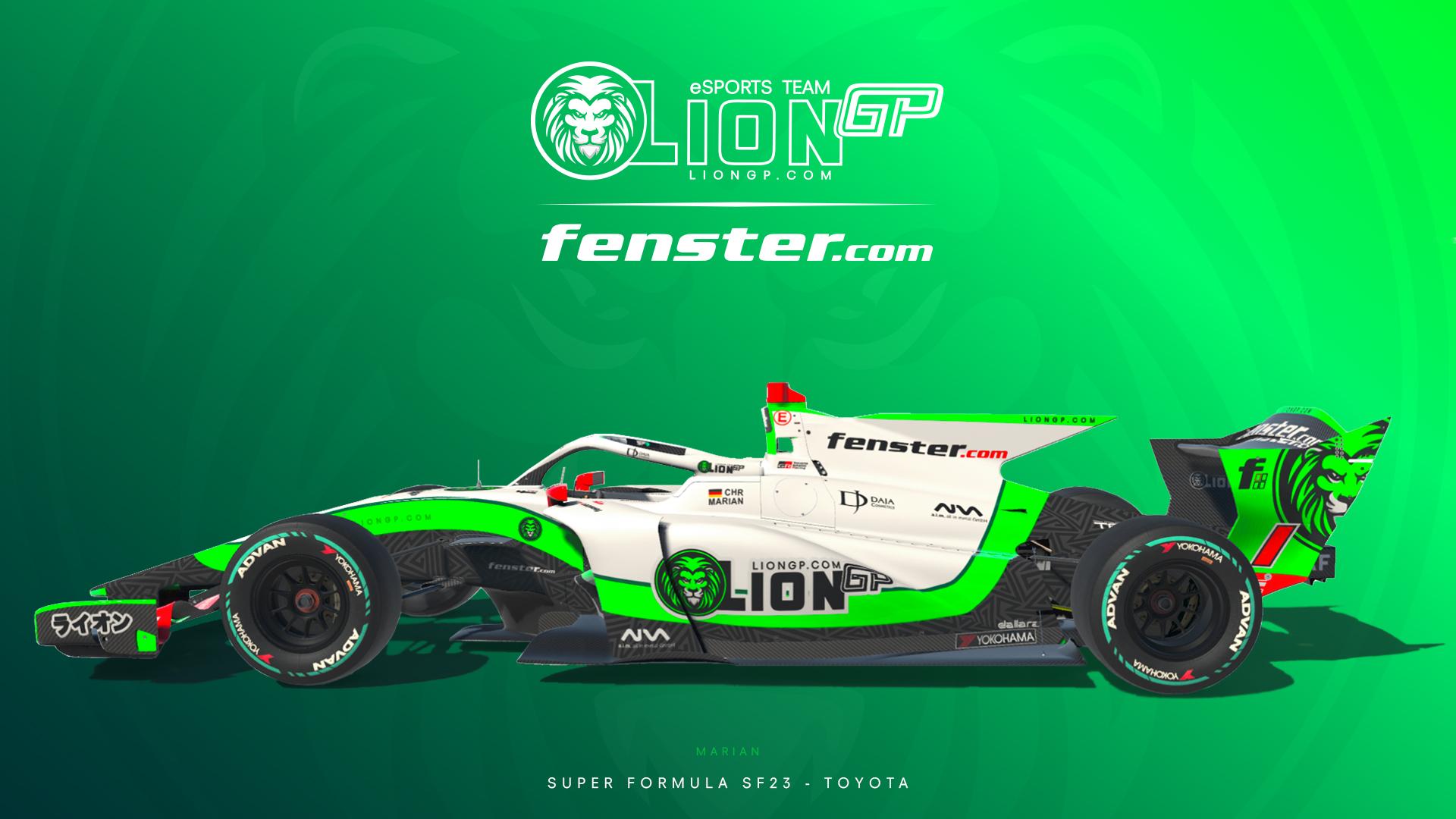 Preview of Super Formula SF23 - LionGP-fenster.com by Dennis F.