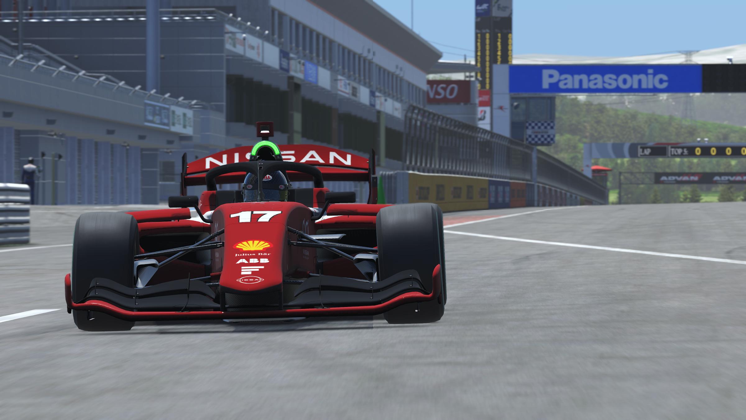 Preview of Nissan Cherry Blossom Super Formula by William Stephenson3
