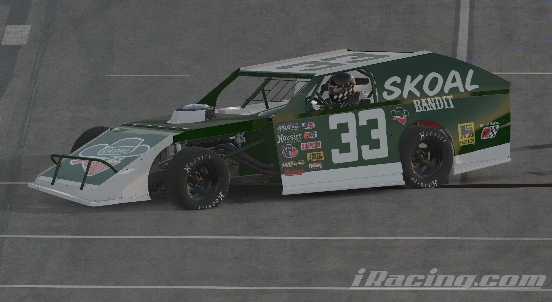 Preview of #33 SKOAL BANDIT DIRT UMP MODIFIED by Scott Van Ness