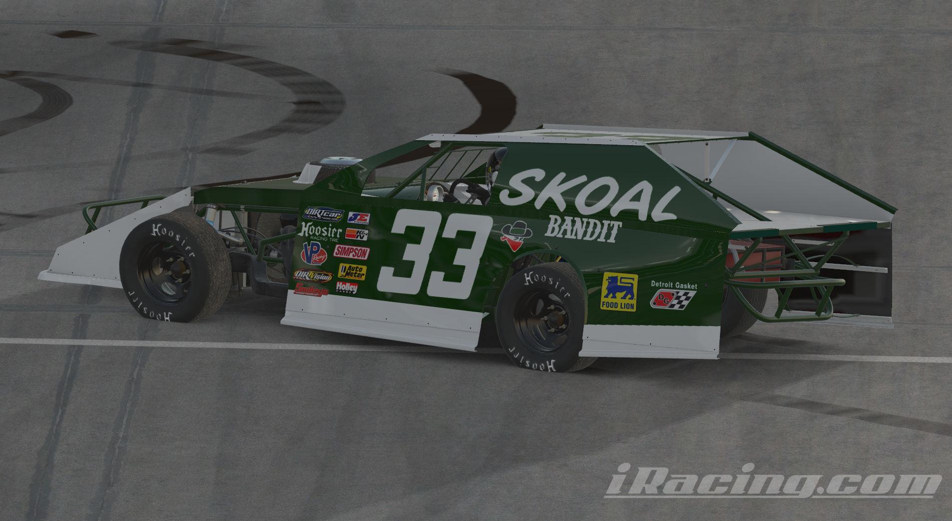 Preview of #33 SKOAL BANDIT DIRT UMP MODIFIED by Scott Van Ness