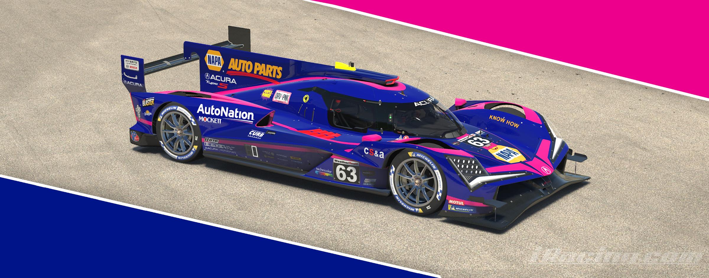 NAPA / AutoNation - Acura by John Rubino - Trading Paints