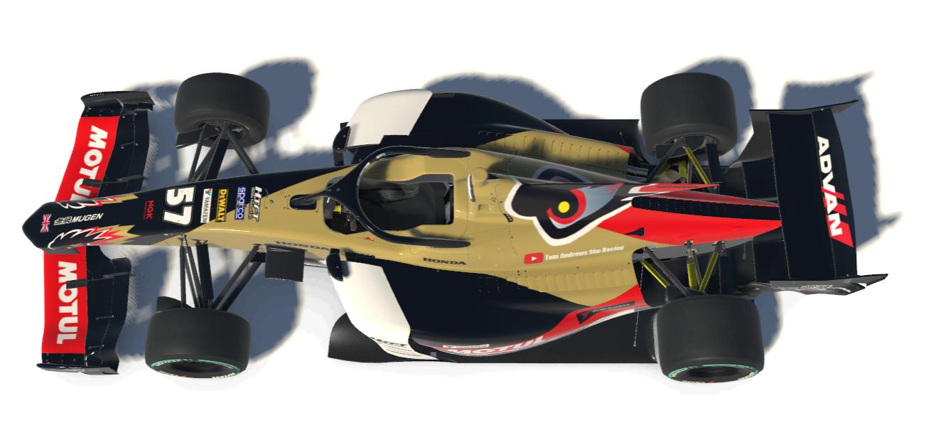Preview of Team Mugen Tomoki Nojiri 2020 Inspired Super Formula SF23 Toyota by Tom Andrews