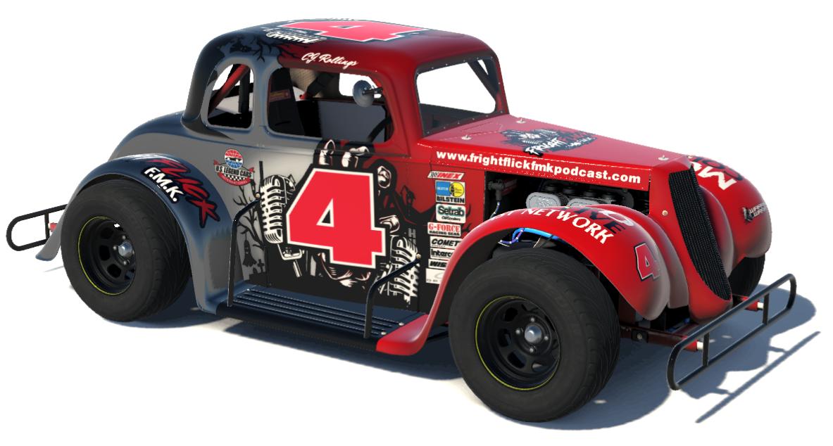 C.J. Rollings - Legends Ford 34 Coupe - Fright Flick F.M.K.