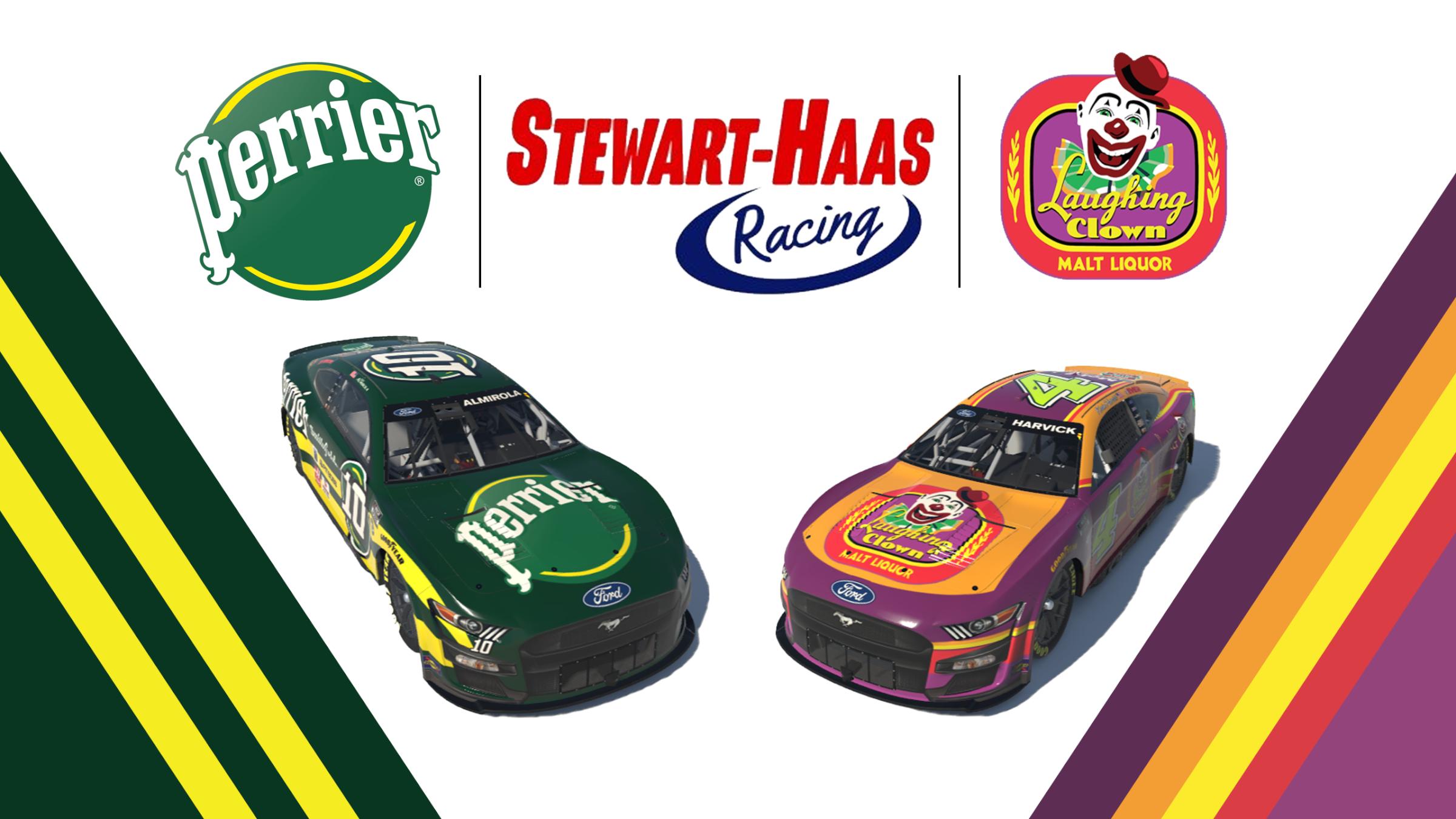 Preview of Kevin Harvick Laughing Clown by Trevor Klaus