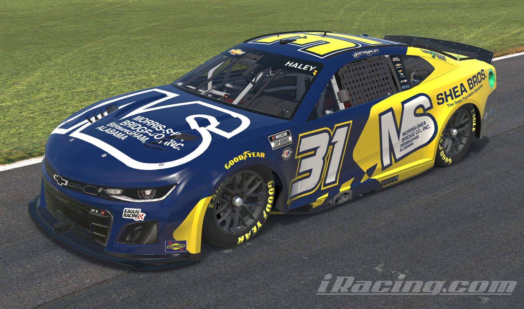 Preview of 2023 31 Justin Haley Morris-Shea Bridge Company Camaro by Michael DiPasquale