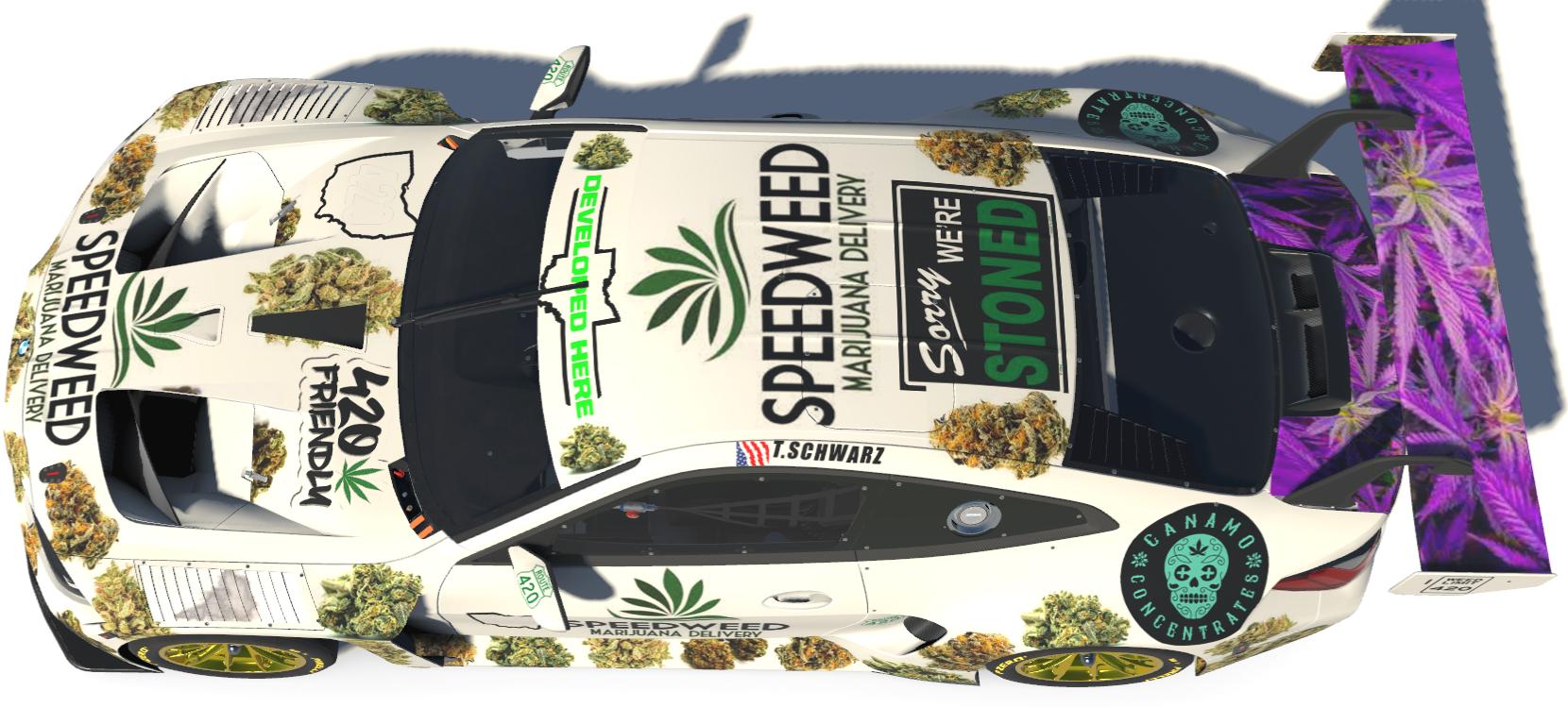 Preview of Speed Weed BMW M4 GT3  by Todd Schwarz
