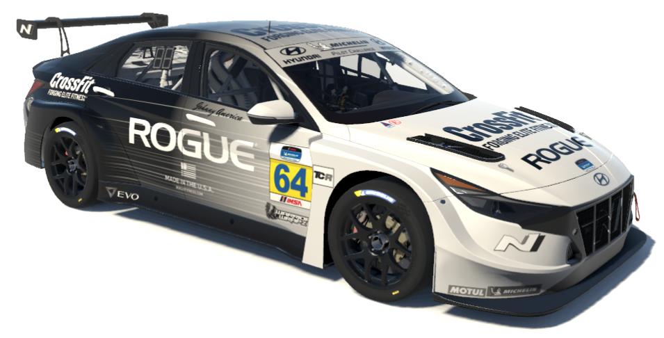 Preview of Johnny America - # - Hyundai Elantra N TC - Rogue / CrossFit by Kenny Mitchell