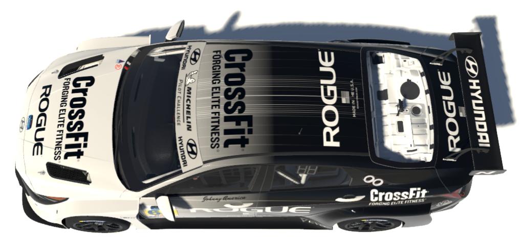 Preview of Johnny America - # - Hyundai Elantra N TC - Rogue / CrossFit by Kenny Mitchell