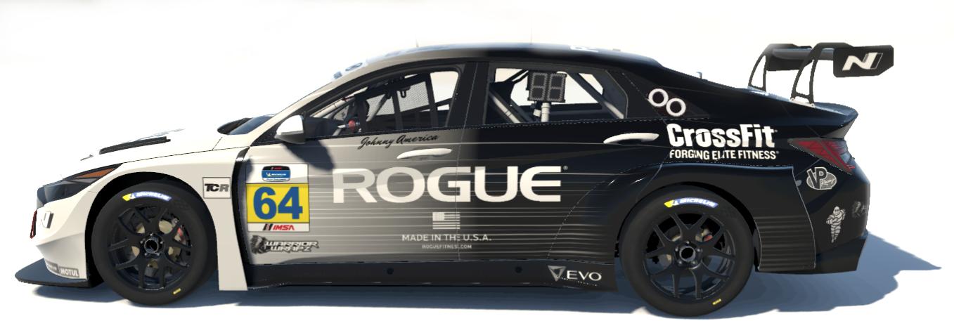 Preview of Johnny America - # - Hyundai Elantra N TC - Rogue / CrossFit by Kenny Mitchell