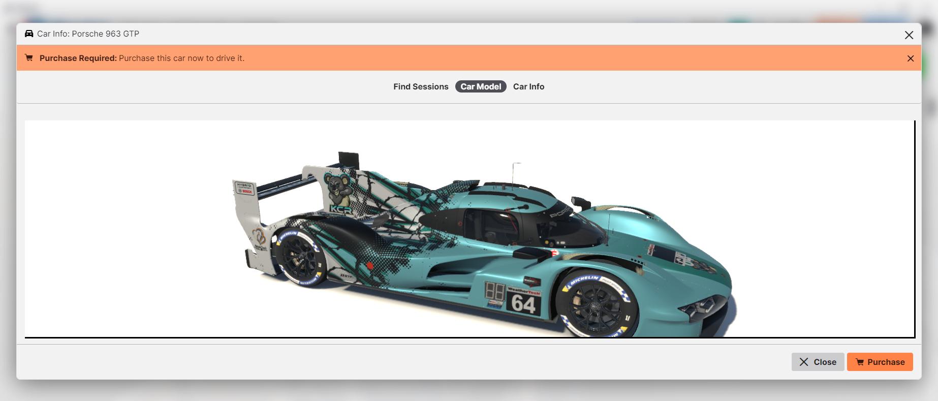 Preview of KCR Porsche LMDH by CJ White