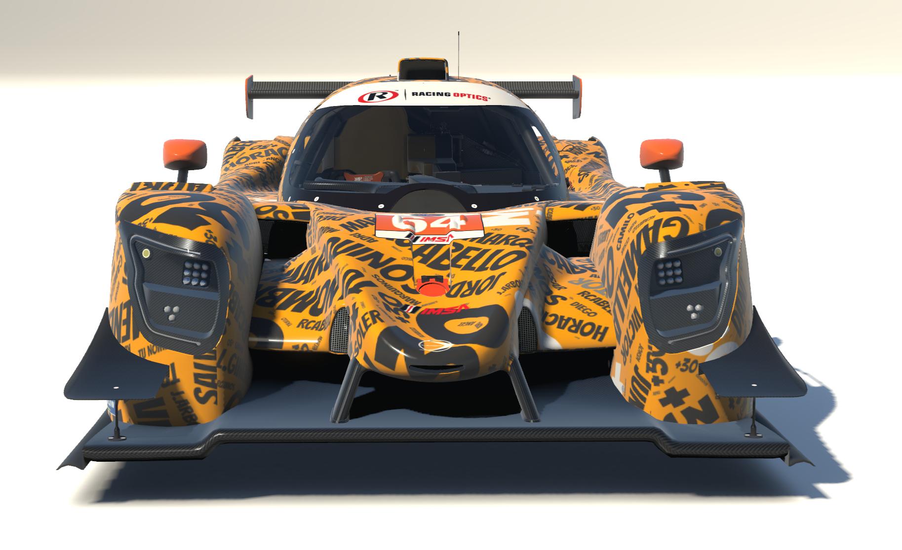 Preview of Ligier JS P320 md30 nube nombres naranja by Jesús Arboleya