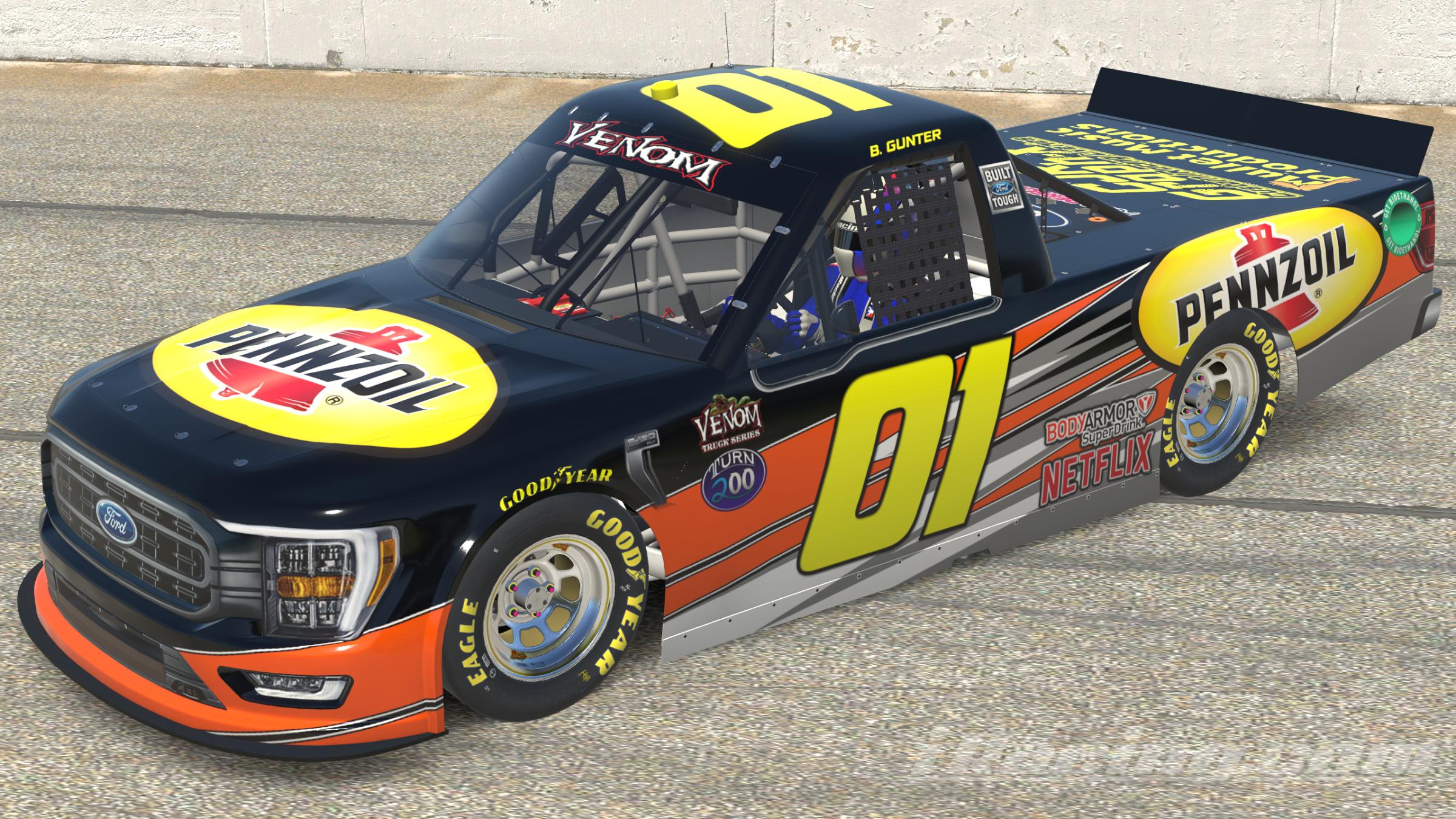 Preview of Brody Pennzoil F 150 Venom Season 6 Custom #01 by Corey Rutherford