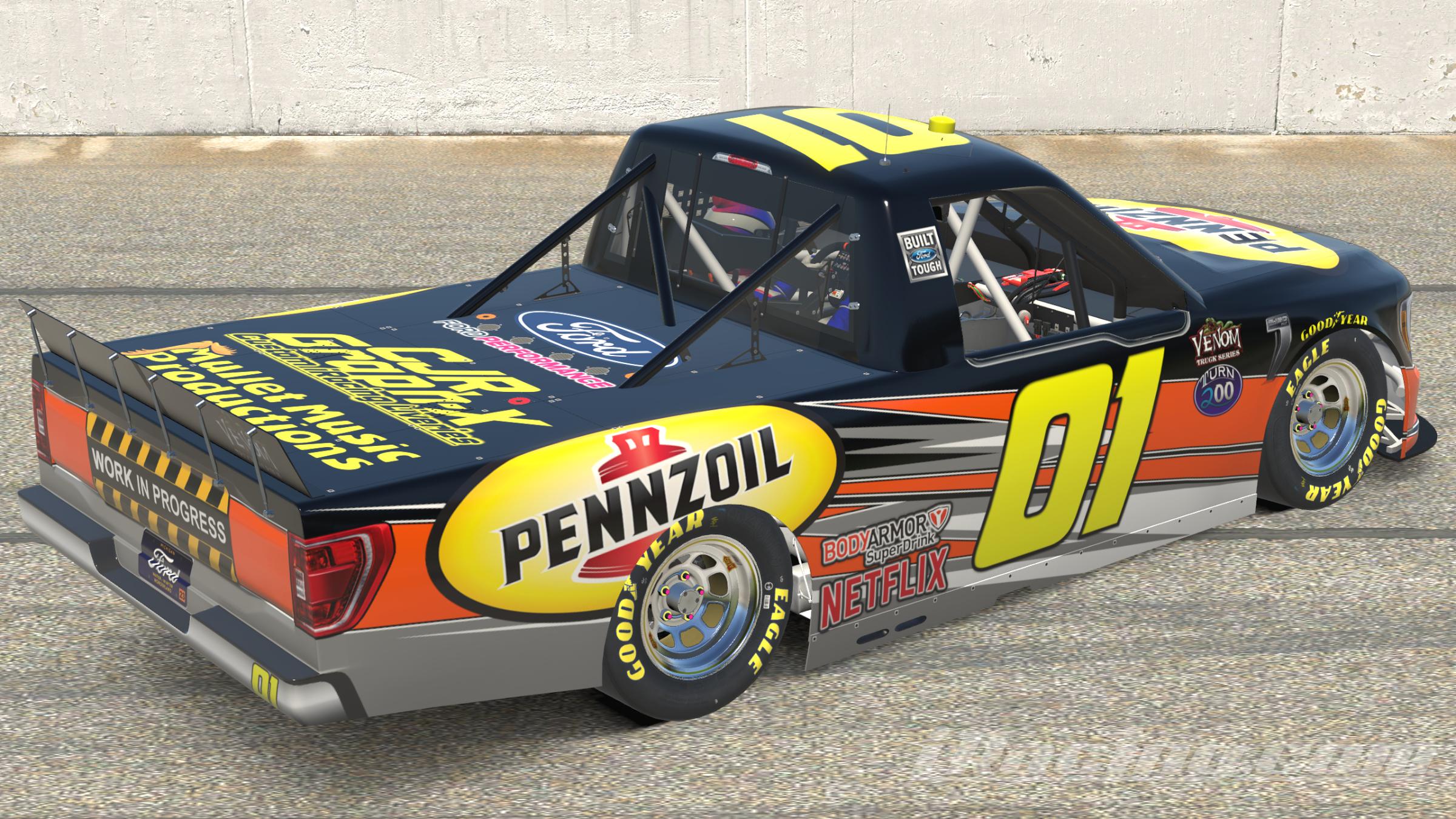 Preview of Brody Pennzoil F 150 Venom Season 6 Custom #01 by Corey Rutherford