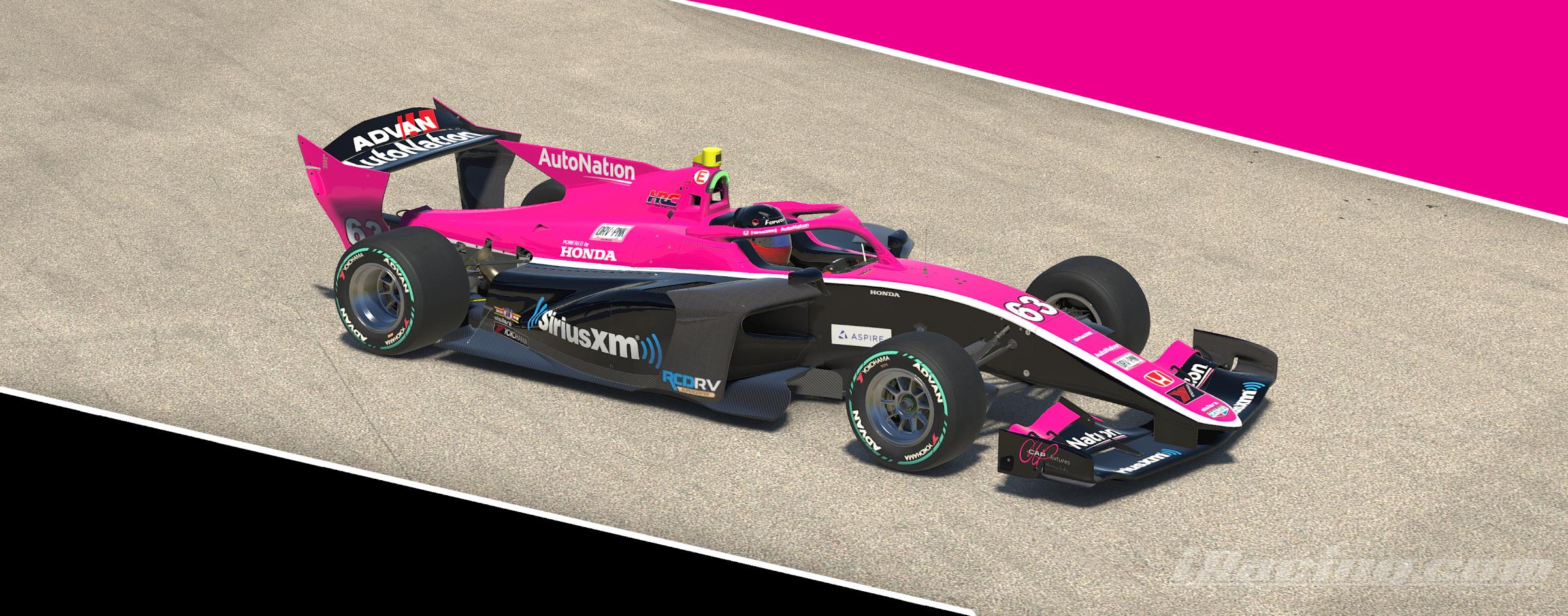 Sirius XM / AutoNation - Honda SF23 by John Rubino - Trading Paints