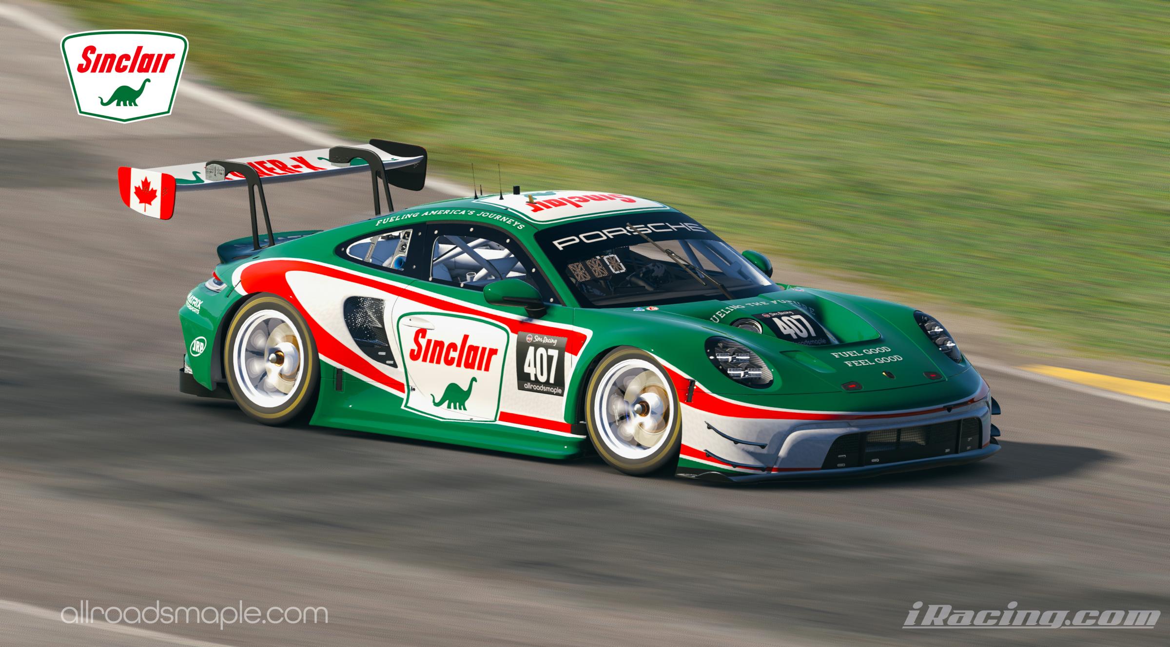 Sinclair Oil - Porsche 992 GT3 R by Patryk A. - Trading Paints