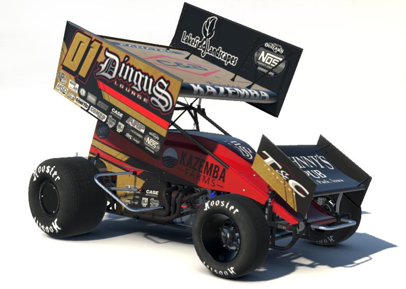 Preview of Brendan Kazemba #01 - Kazemba Farms / T&C Trucking / C&B / Lakefield Landscapes / Johnnys Pub by Kenny Mitchell