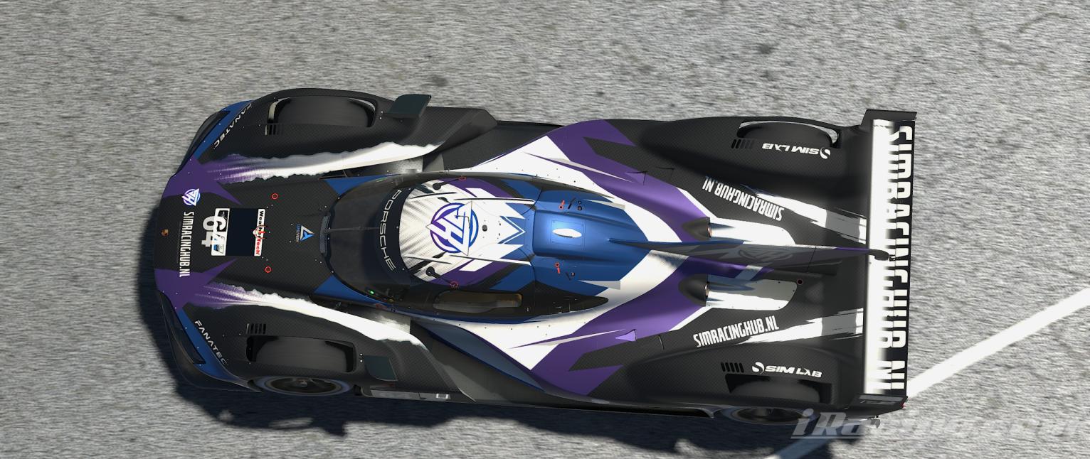 Preview of SimRacingHub.nl Porsche 963 GTP by Wilco Verhaegh