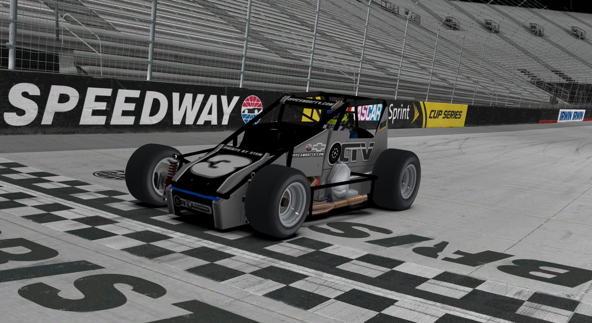 Preview of Sprint Car OCTV Gray by Jason M Stewart