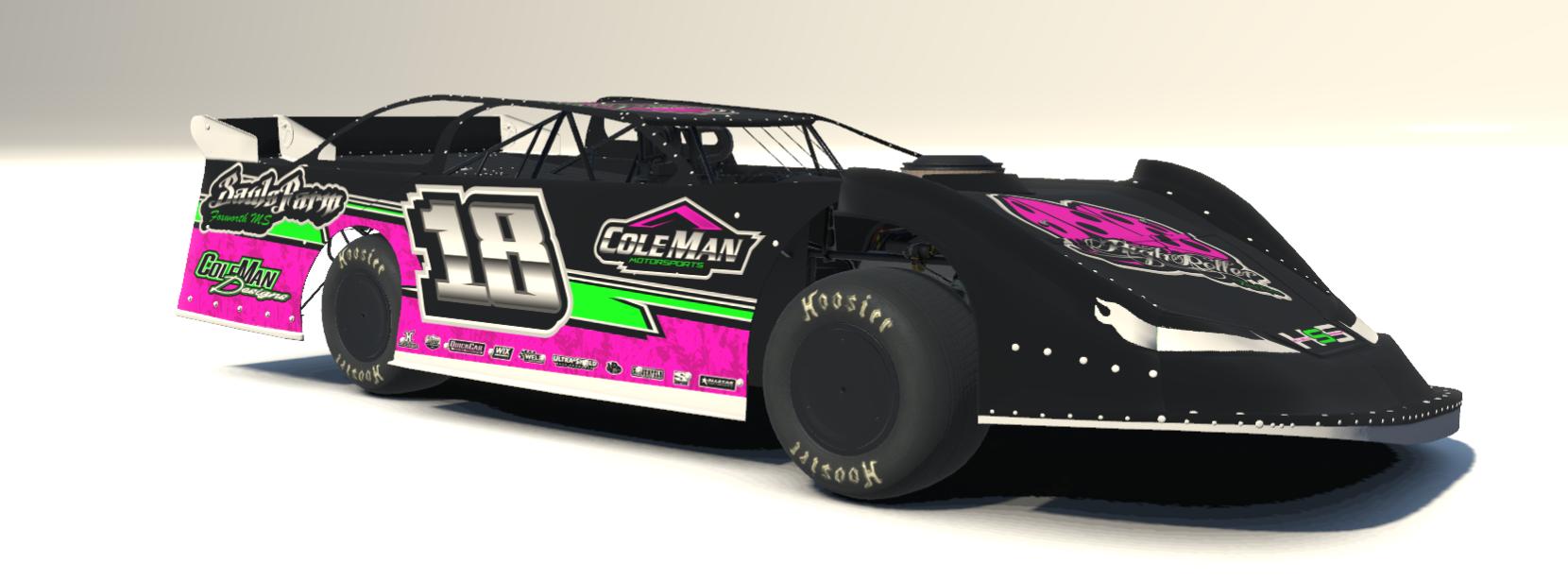 Cole Stringer Pink and Green by Cole Stringer - Trading Paints